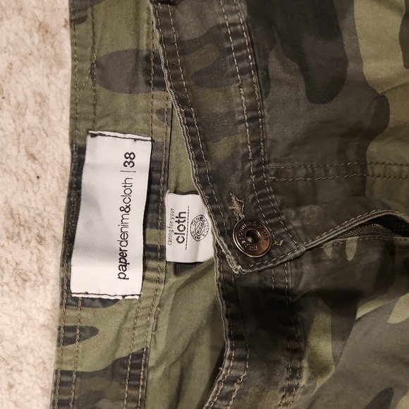 Paper Denim Cargo Shorts - Picture 2 of 7